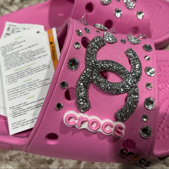 Crocs Custom Slides🔥🔥 - Picture 3 of 5